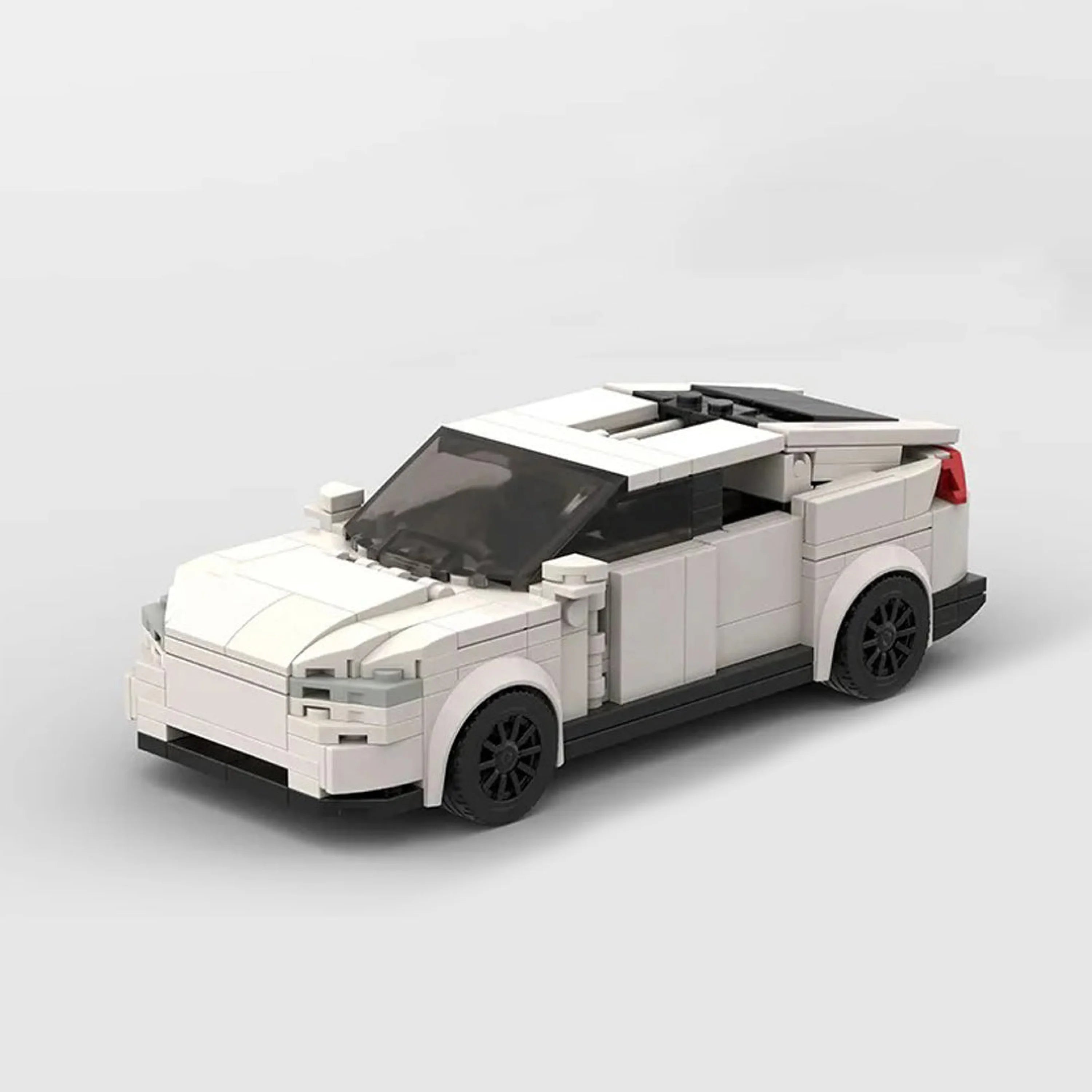 Tesla Model X - LEGO Compatible Building Blocks | BlueRidge Co.