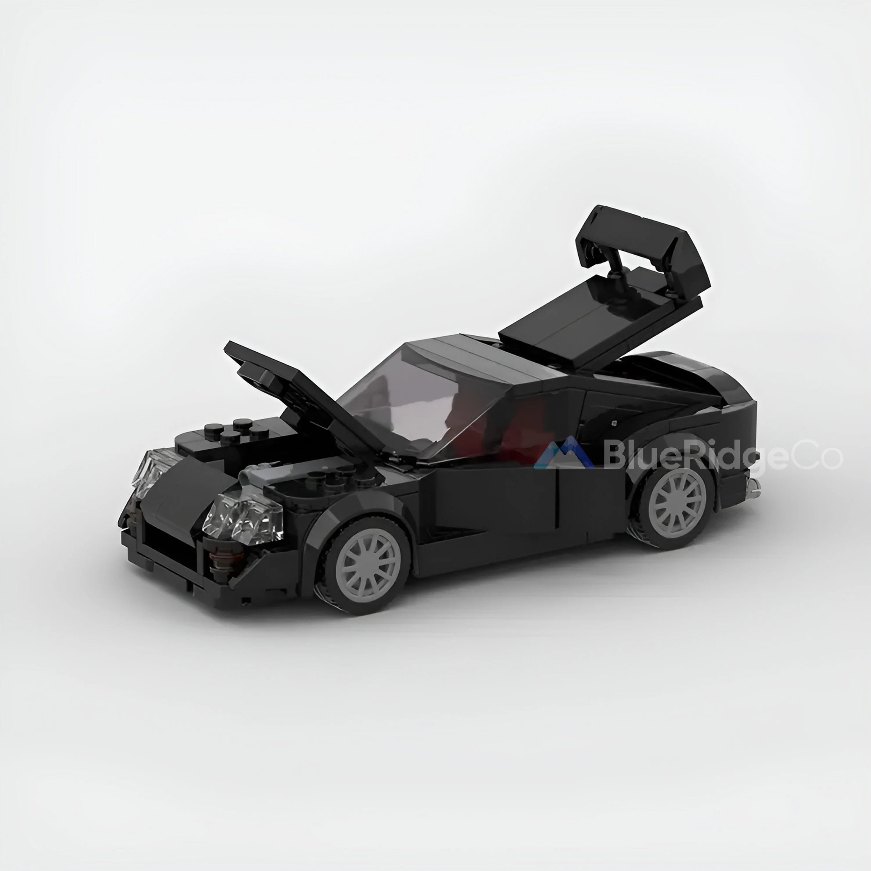 Toyota Supra Mk4 Black Widow - LEGO Compatible Building Blocks | BlueRidge Co.