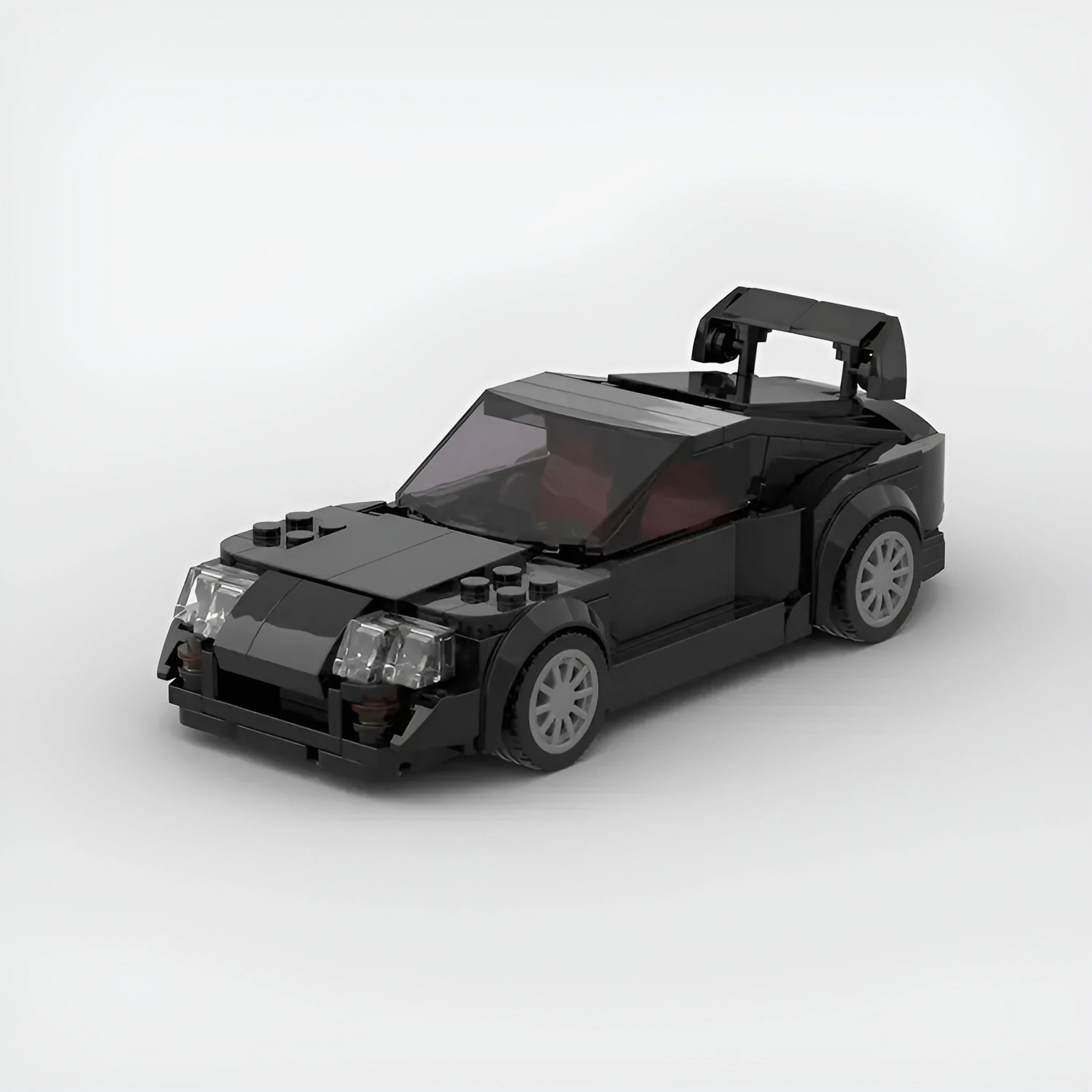 Toyota Supra Mk4 Black Widow - LEGO Compatible Building Blocks | BlueRidge Co.