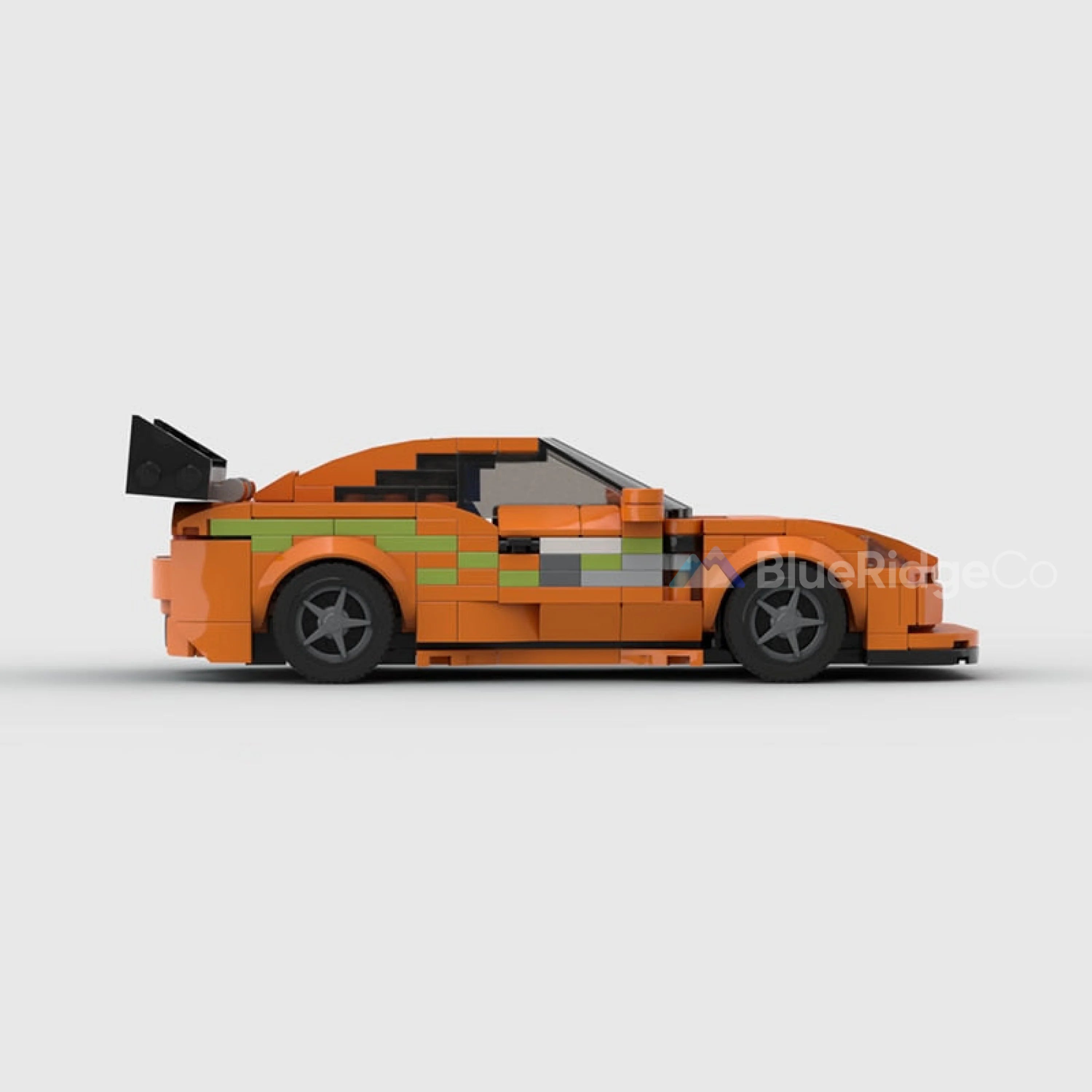 Toyota Supra Mk4 (Fast & Furious) - LEGO Compatible Building Blocks | BlueRidge Co.