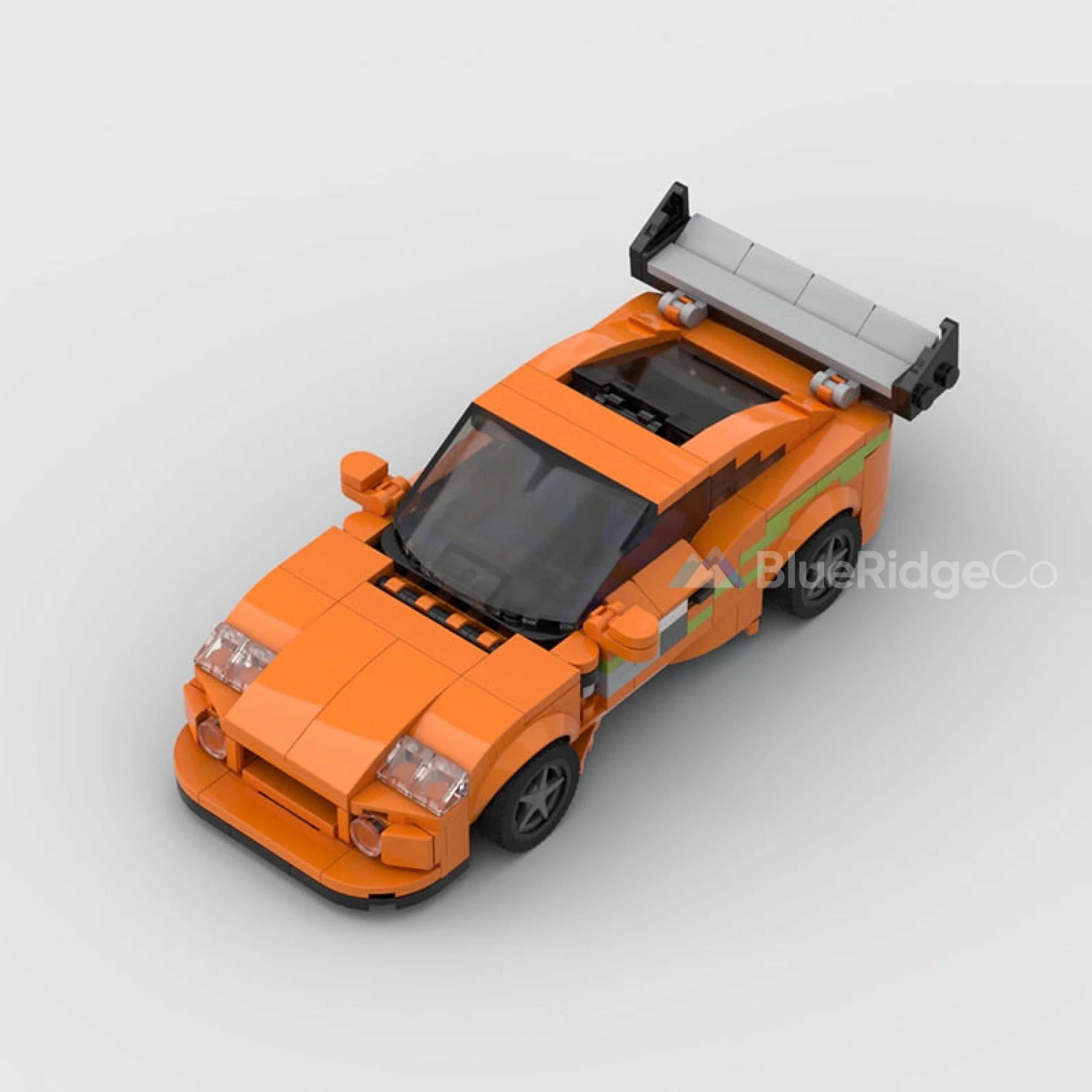 Toyota Supra Mk4 (Fast & Furious) - LEGO Compatible Building Blocks | BlueRidge Co.