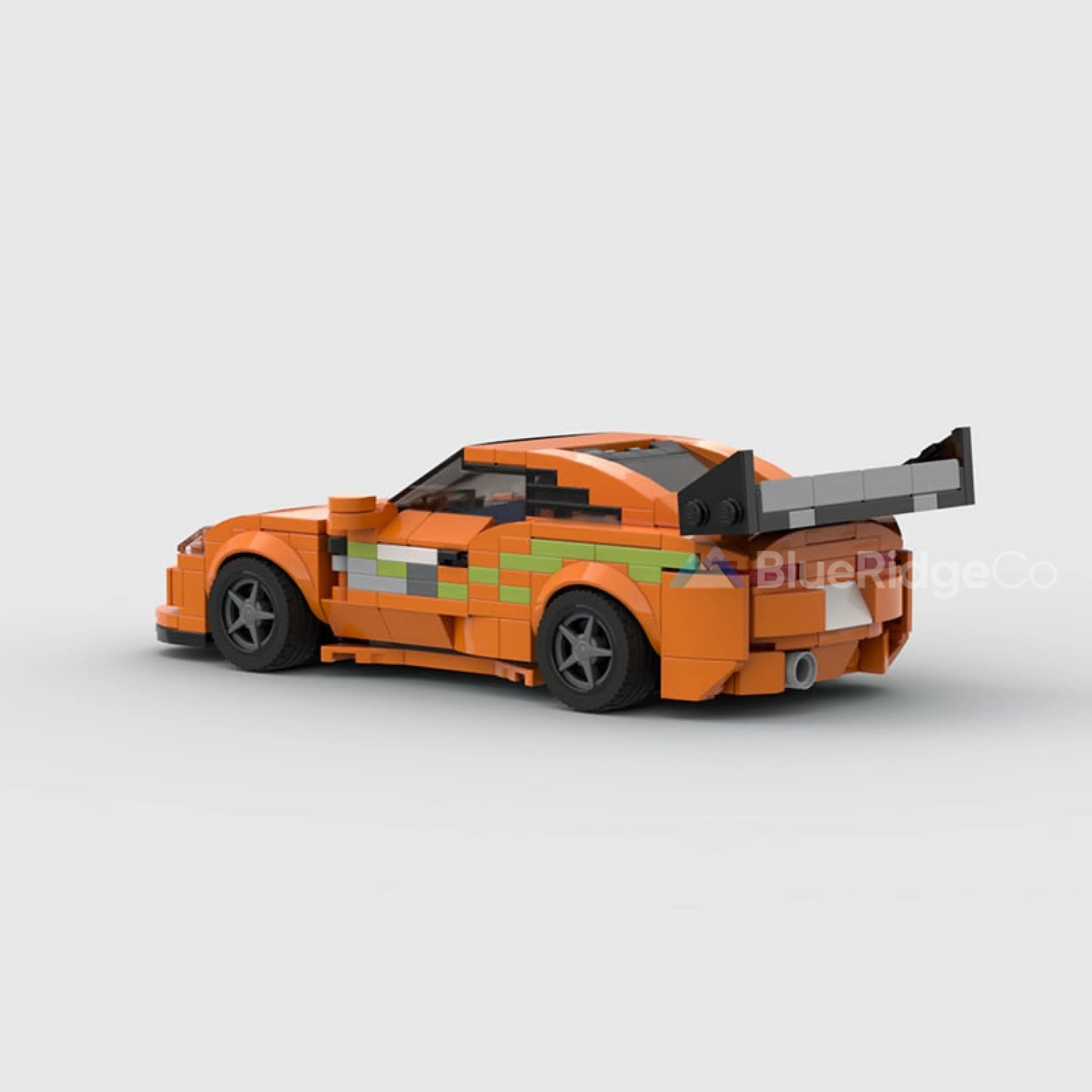 Toyota Supra Mk4 (Fast & Furious) - LEGO Compatible Building Blocks | BlueRidge Co.