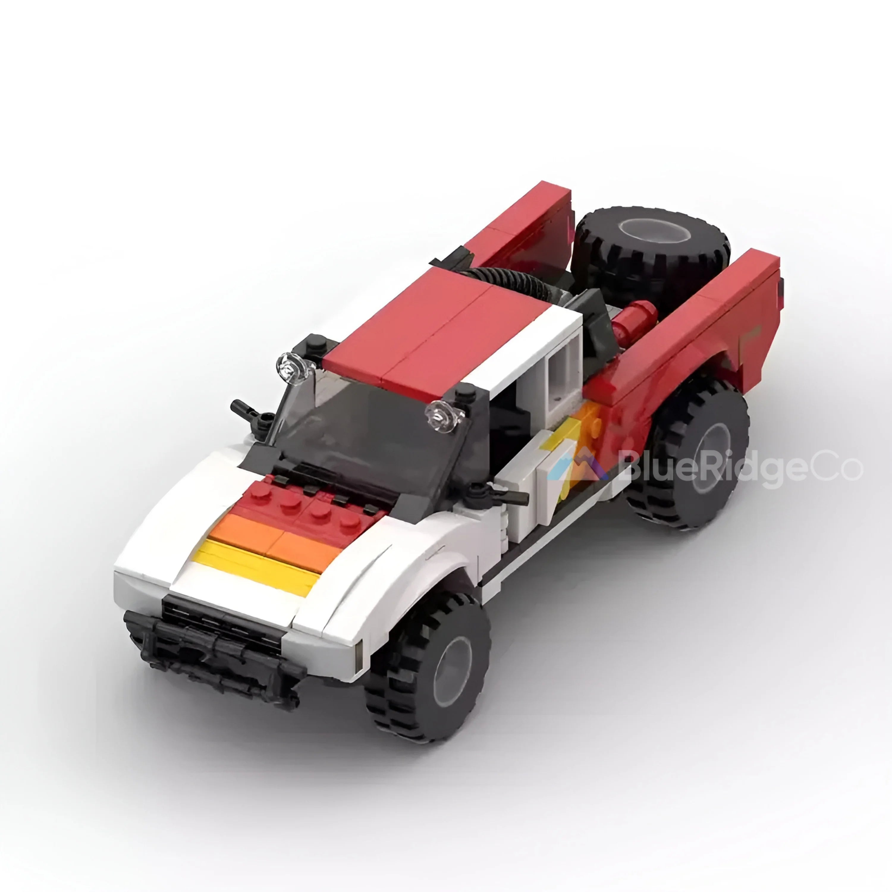 Toyota T100 Baja Edition - LEGO Compatible Building Blocks | BlueRidge Co.