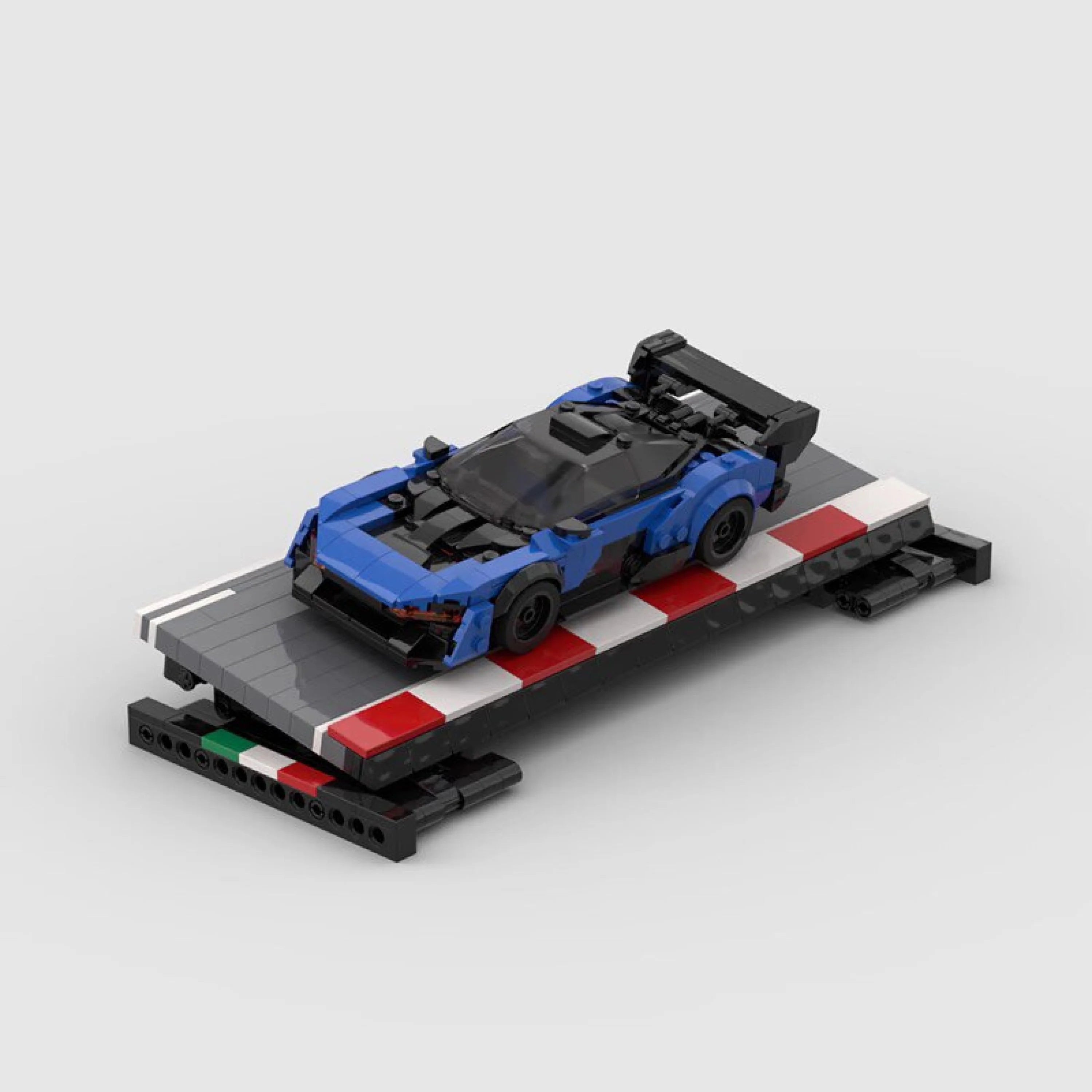 Vehicle Display Stand - LEGO Compatible Building Blocks | BlueRidge Co.